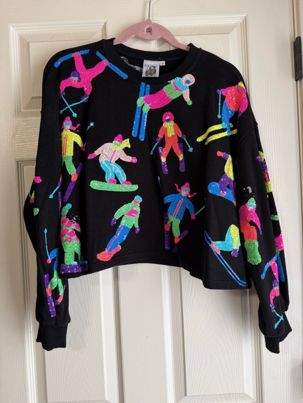 Queen of Sparkles Ski Sweatshirt